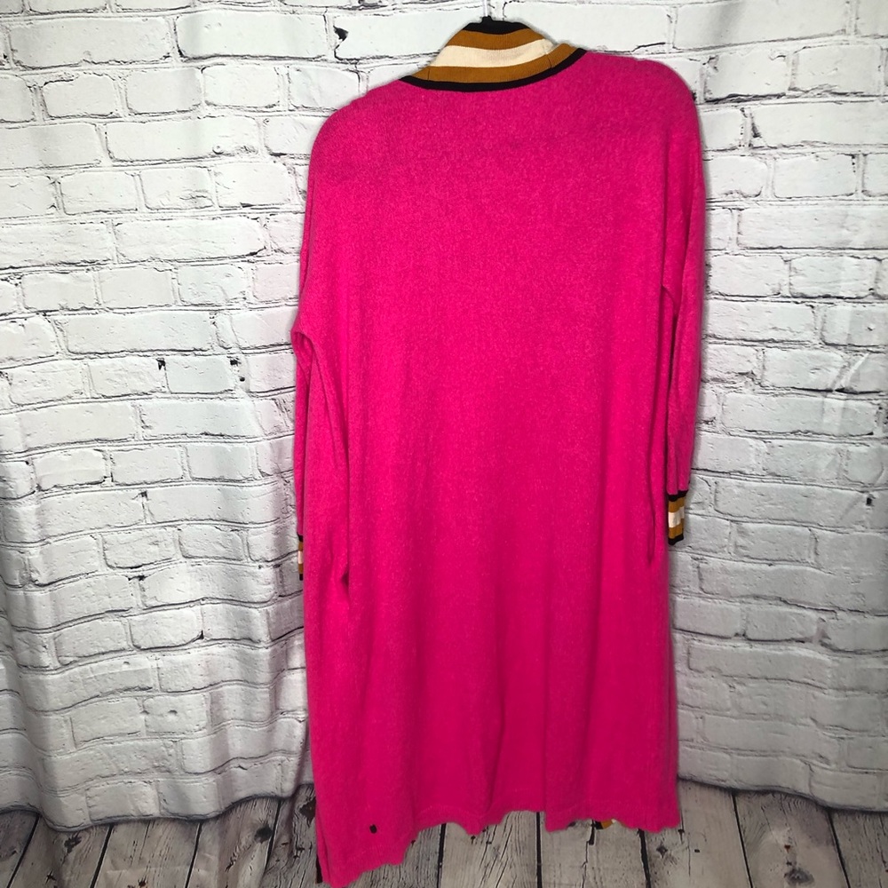 Scotch & Soda Longline Cardigan for Women in Pink - Picture 10 of 15